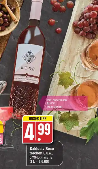 Edeka Neukauf Exklusiv Rosé trocken 0,75L Angebot