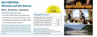 Edeka Neukauf MS Fortuna Silvester auf der Donau Angebot