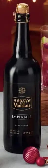 Lidl Abbaye de Vauclair Imperiale Starkbier 0,75 L Angebot