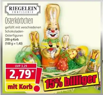 Norma Riegelein Osterkörbchen 200g Angebot