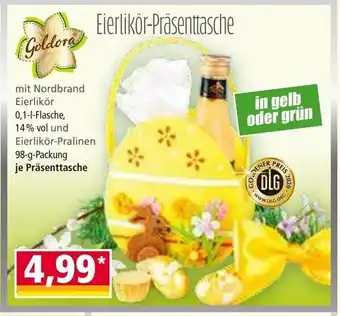 Norma Goldora Eierlikör Präsenttasche 98g Angebot