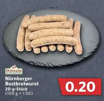 Combi Nürnberger Rostbratwurst 20g Angebot