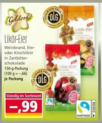 Norma Goldora Likör Eier 150g Angebot