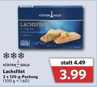 Combi Küsten Golden Lachsfilet 2x125g Angebot