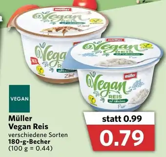 Combi Müller Vegan Reis 180g Becher Angebot