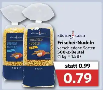 Combi Küsten Gold Frischei Nudeln 500g Beutel Angebot