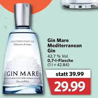 Combi Gin Mare Mediterranean Gin 0,7L Angebot