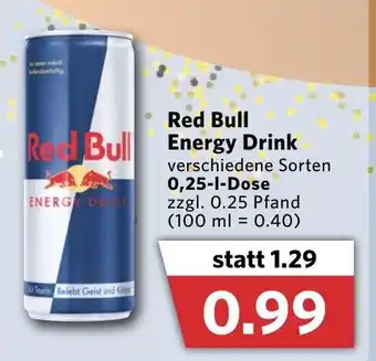 Combi Red Bull Energy Drink 0,25L Dose Angebot