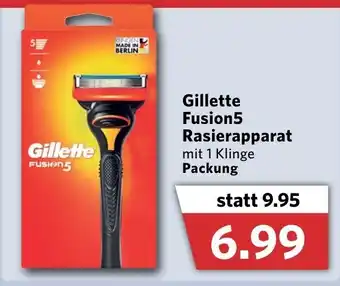 Combi Gillette Fusion 5 Rasierapparat Angebot