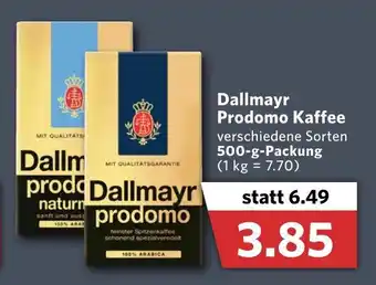 Combi Dallmayr prodomo Kaffee 500g Angebot