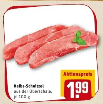 REWE PETZ Kalbs Schnitzel 100g Angebot