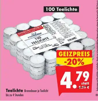 Mäc Geiz Teelichte 100st Angebot