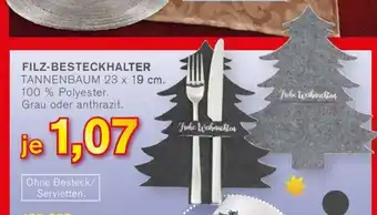 KODi Filz-Besteckhalter Tannenbaum Angebot