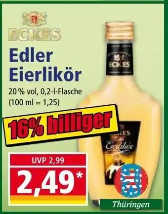 Norma Edler Eierlikör 0,2L Angebot