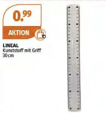 Müller Lineal Kunststoff mit Griff Angebot