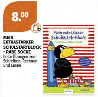 Müller Mein Extrastarker Schulstartblock Rabe Socke Angebot