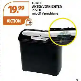 Müller Genie Aktenvernichter 255 CD Angebot