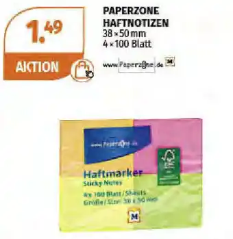 Müller Paperzone Haftnotizen Angebot