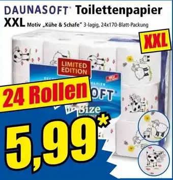 Norma Daunasoft Toilettenpapier XXL Angebot