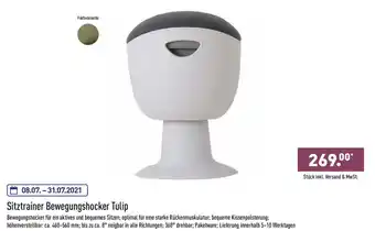 Aldi Nord Sitztrainer Bewegungshocker Tulip Angebot