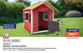 Aldi Nord Home Deluxe Speilhaus ,,Das kleine Schloss" Angebot