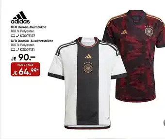 Galeria Adidas dfb herren-heimtrikot oder damen-auswärtstrikot Angebot