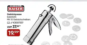 Galeria Kaiser gebäckpresse Angebot