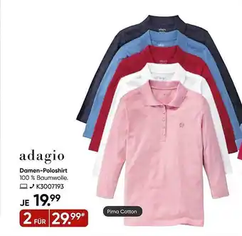 Galeria Adagio damen-poloshirt Angebot