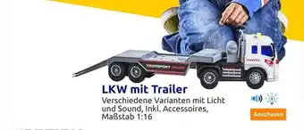 Action Lkw mit trailer Angebot