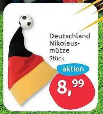 Budni Deutschland nikolausmütze Angebot