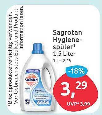 Budni Sagrotan hygienespüler Angebot