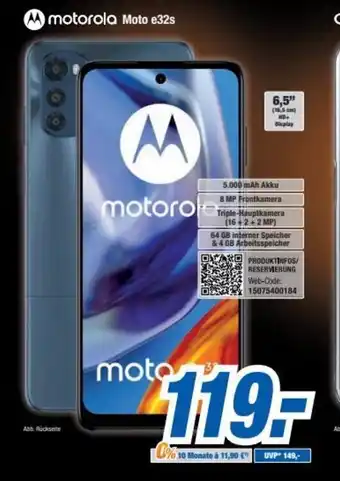 Expert Bening Motorola Moto e32s Angebot