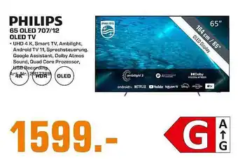 Saturn Philips oled tv Angebot