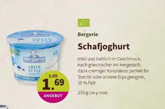 Denns BioMarkt Bergerie Schafjoghurt 250g Angebot