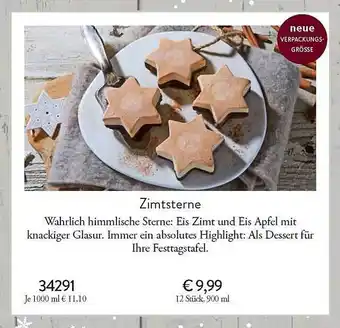 Eismann Zimtsterne Angebot