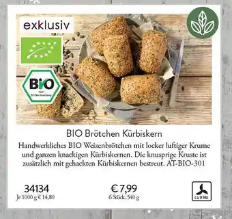 Eismann Bio brötchen kürbiskern Angebot