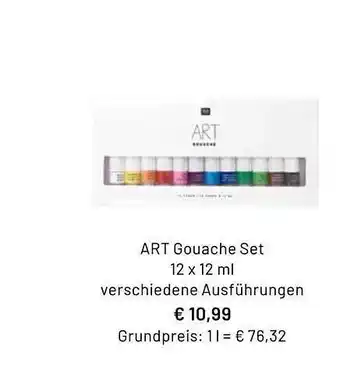 Idee Creativmarkt Art gouache set Angebot