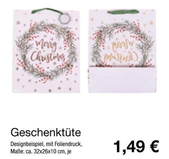 KiK Geschenktüte Angebot