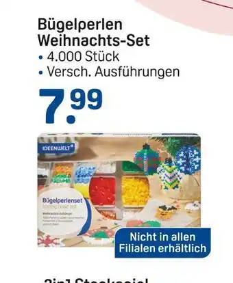 Rossmann Bügelperlen weihnachts-set Angebot