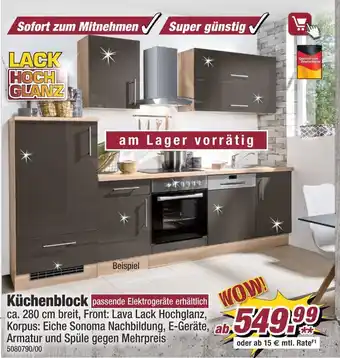 Poco Küchenblock Angebot