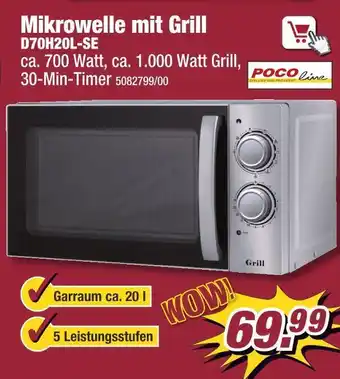 Poco Poco line mikrowelle mit grill Angebot