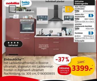 ROLLER Nobilia einbauküche Angebot