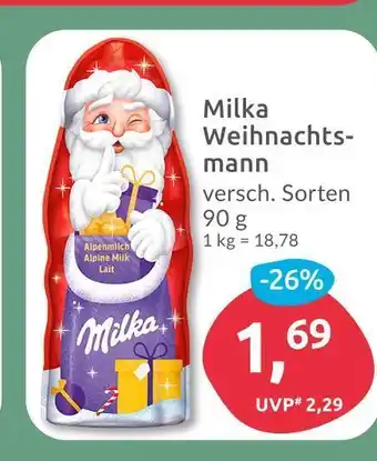 Budni Milka weihnachtsmann Angebot