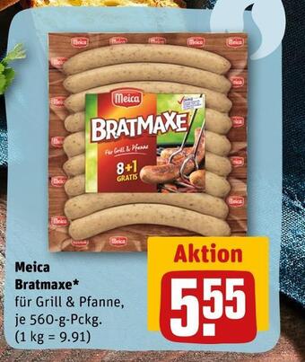REWE Meica bratmaxe Angebot