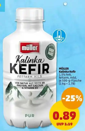 PENNY Müller kalinka kefir Angebot