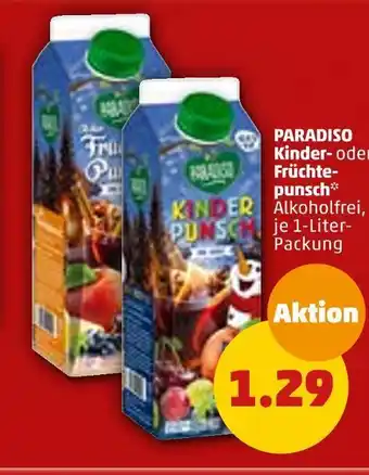 PENNY Paradiso kinder- oder früchtepunsch Angebot