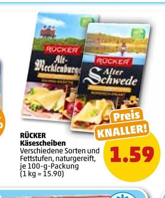 PENNY Rücker käsescheiben Angebot