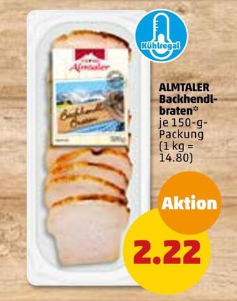 PENNY Almtaler backhendlbraten Angebot