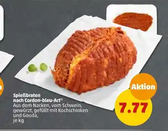 PENNY Spießbraten nach cordon-bleu-art Angebot