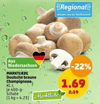 PENNY Marktliebe champignons Angebot